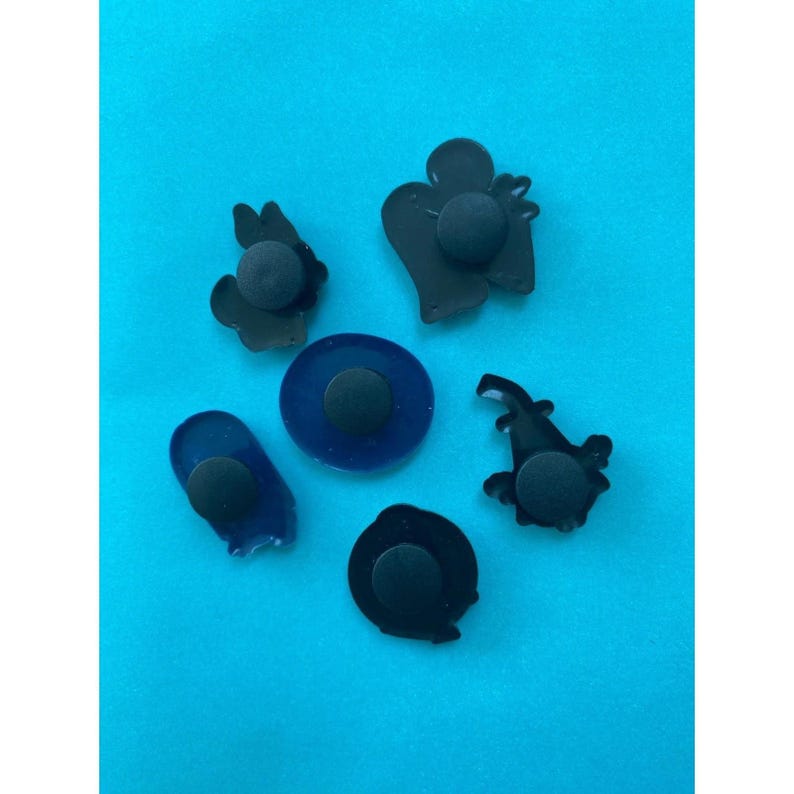 6x Nightmare Before Christmas Shoe Charms for Clogs Shoes. PVC Clog Accessories. Compatible with Crocs image 3