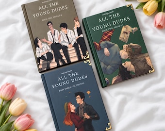 All The Young Dudes Complete 3 Volume Hardcover Set, ATYD Marauders Fanfiction Books, Wolfstar Story Collection, Reader Gift