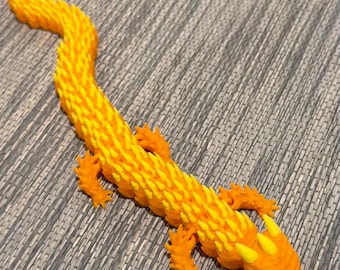 3d Printed Articulating Dragon