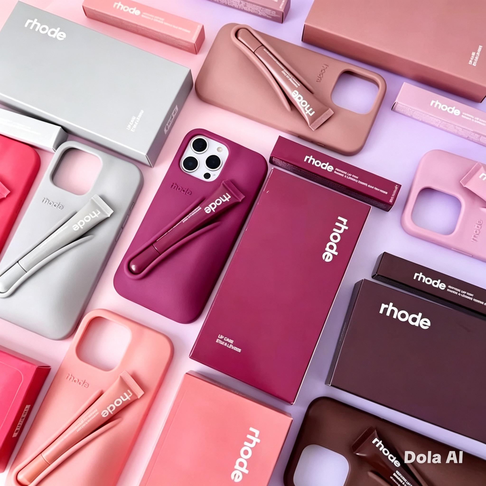 Rhode lip phone case - Etsy 日本