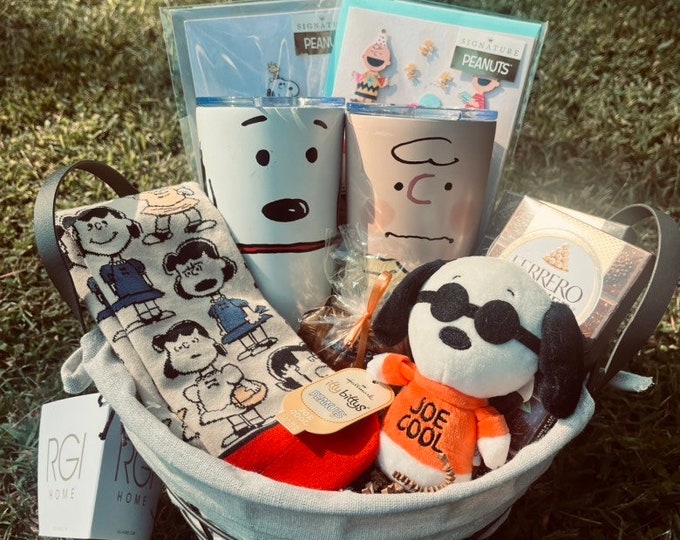 Peanuts Gift Box / Charlie Brown Package / Peanut Kit / Self Care / for