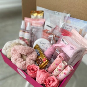 Pretty n' Pink Pamper Box / Self care Package / for Her / Women's Birthday / Get Well Soon / Thank You