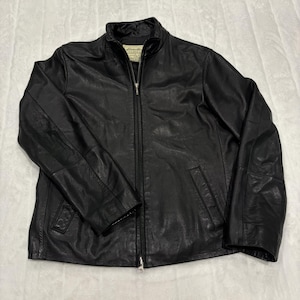 Eddie Bauer Leather Jacket - Etsy