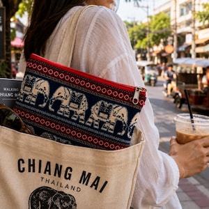 Thai Elephant Pouch - Etsy