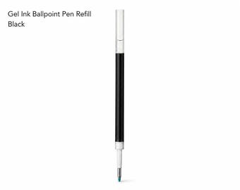 無印良品 ブラック ゲルインク キャップ式ボールペン 0.38mm 無印良品