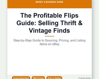 Etsy Selling Guide 2024: Canva Templates for Digital Printables, Passive Income & Small Business Profit