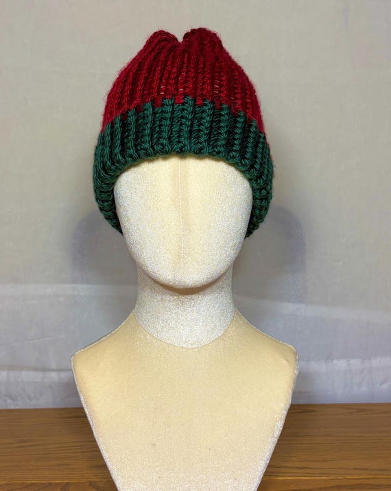 Christmas Beanie: Hand-Crocheted Festive Holiday Hat for Kids