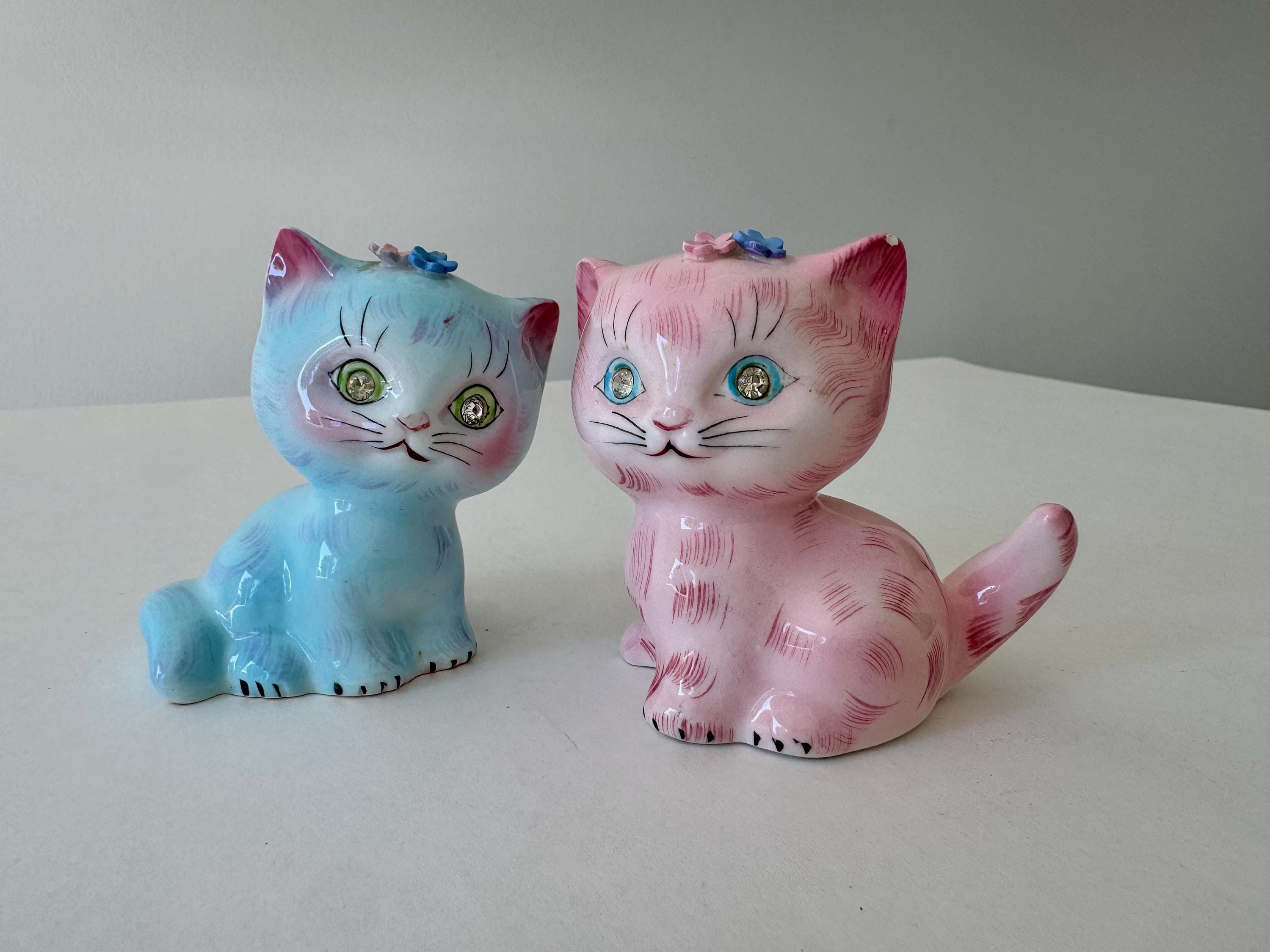 ジャネットグラス シェーカー ソルト ペッパー シュガー フラワー ヴィンテージ Vintage Salt & Pepper Shakers - Etsy