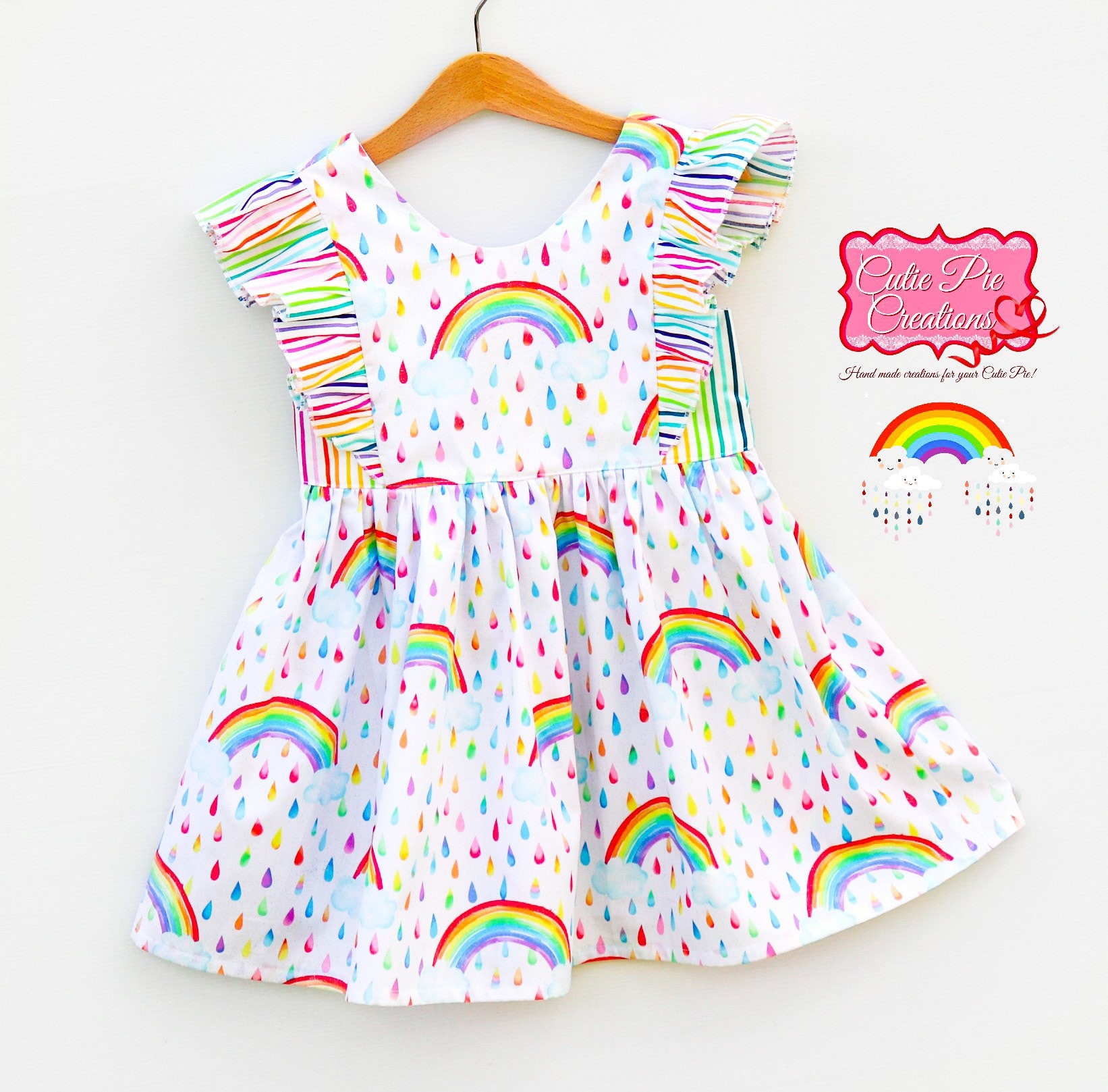 Rainbow Party Dress Rainbow Birthday 