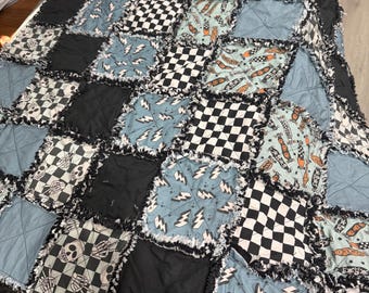 Handgjord babyfilt - Babyshowerpresent