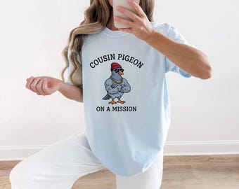 Lustiges Tauben-Shirt Lustiges Haustier Geschenk Frauen Comic T-Shirt Taube T-Shirt Humor Fan Cartoon Tshirt Tier Grafik Vintage Kette Halskette Tshirt