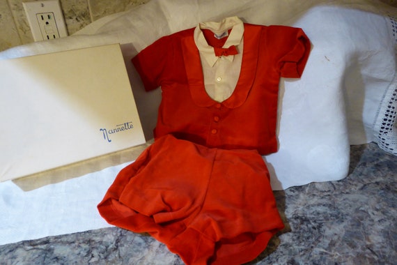 nannette baby red dress