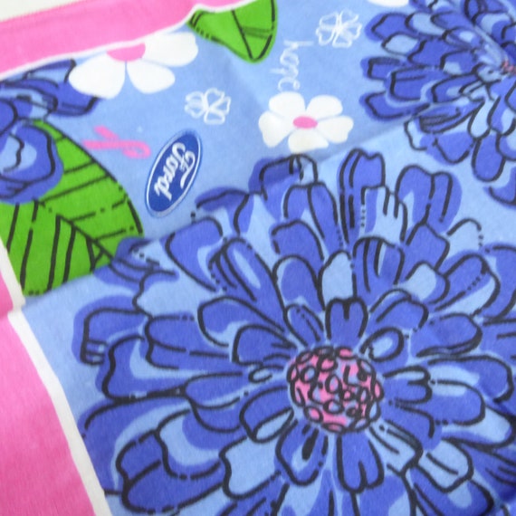 Vintage Ford Ladies  Breast Cancer Neck Scarf  Mi… - image 5