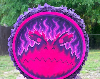 K-pop Demon Hunters Pinata, K-pop Huntrix Style Party decor, K-pop demon hunters birthday party