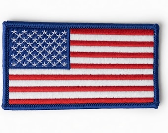 Set van 2 Amerikaanse vlagpatch