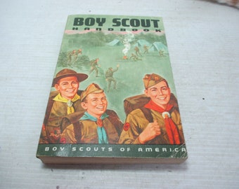 1972 BOY SCOUT HANDBOOK 1st PRINTING VINTAGE BOY SCOUT 8th EDITION
