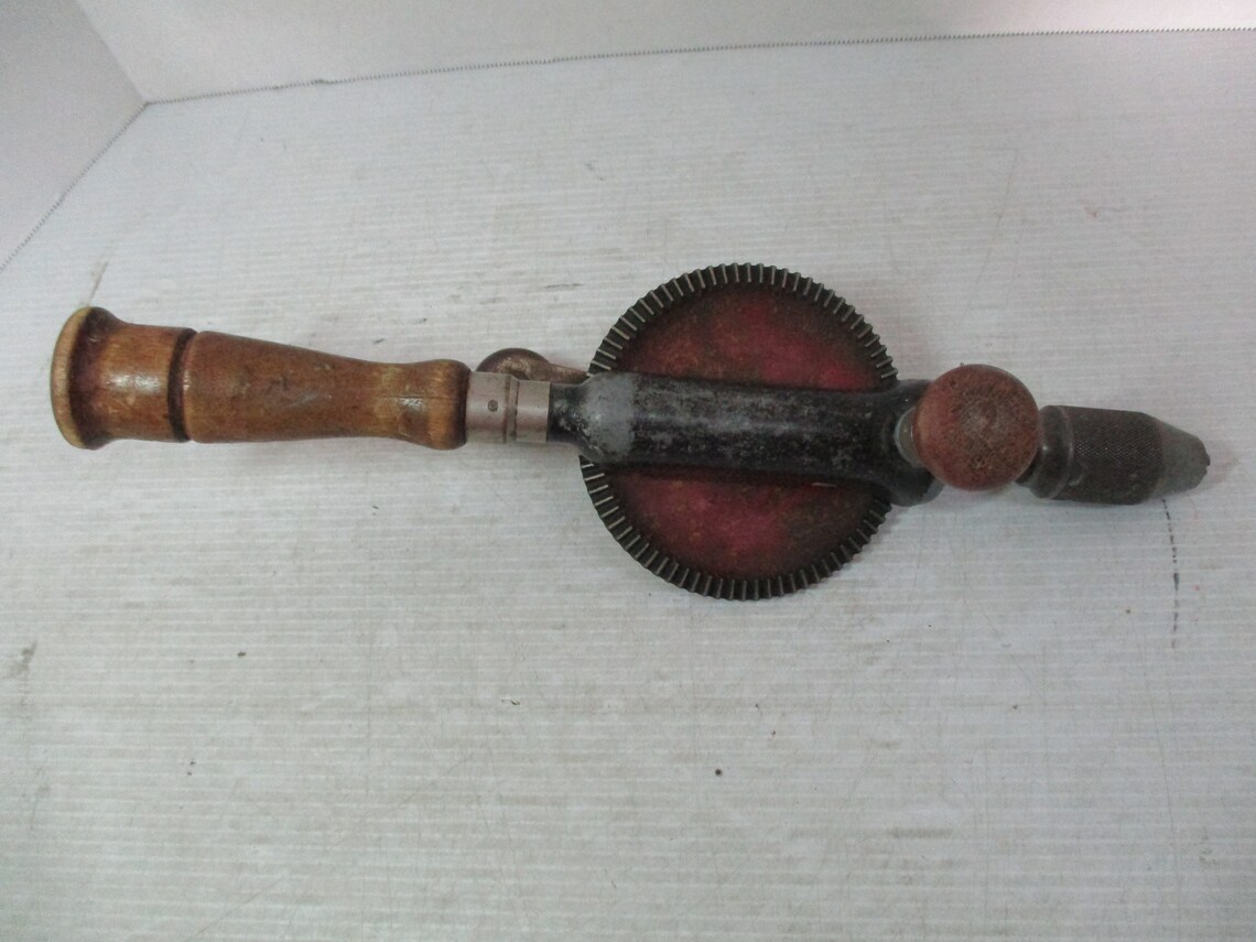 Vintage Craftsman Hand Crank Egg Beater Drill 14 1/2 Etsy