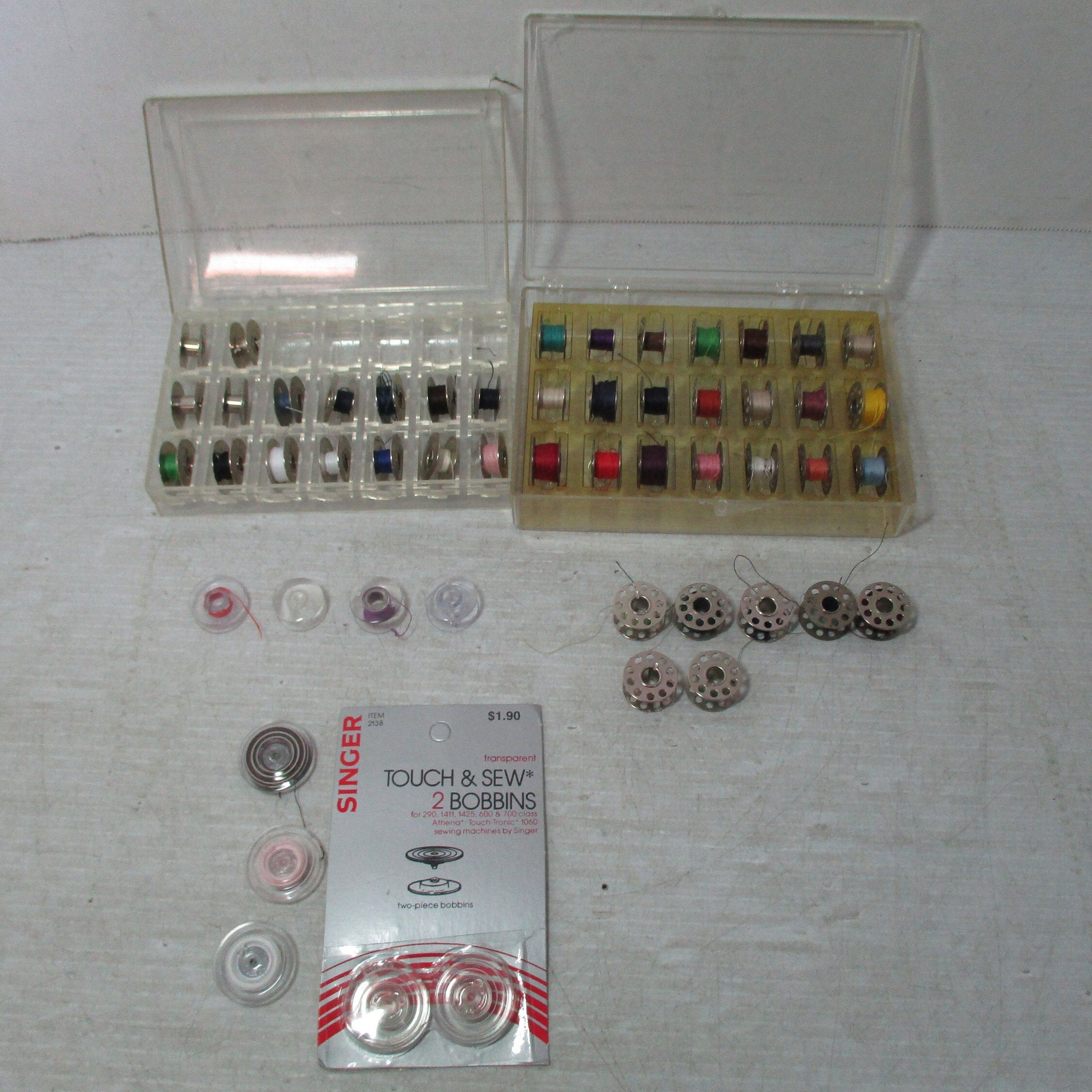 Vintage Lot of 53 Bobbins 10 Holes 1 Hole 7 Hole Metal & 4 Etsy