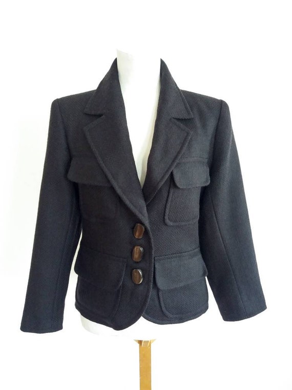 vintage ysl blazer