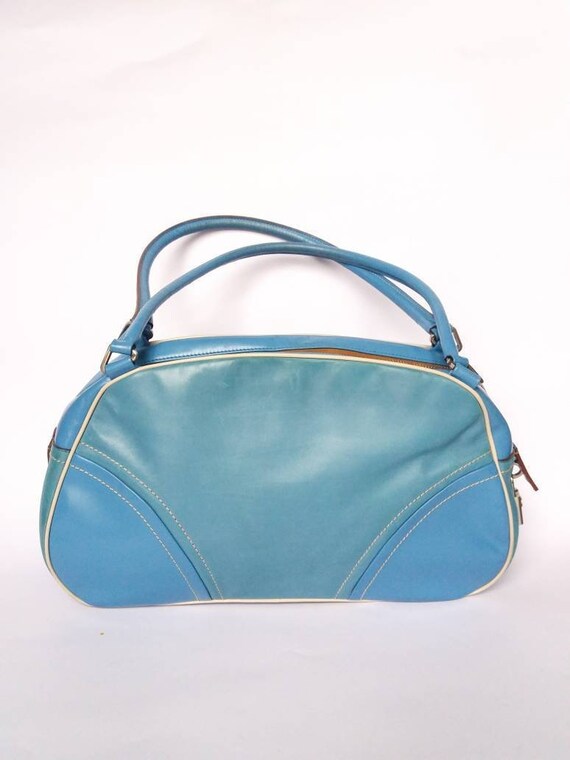 prada blue bag