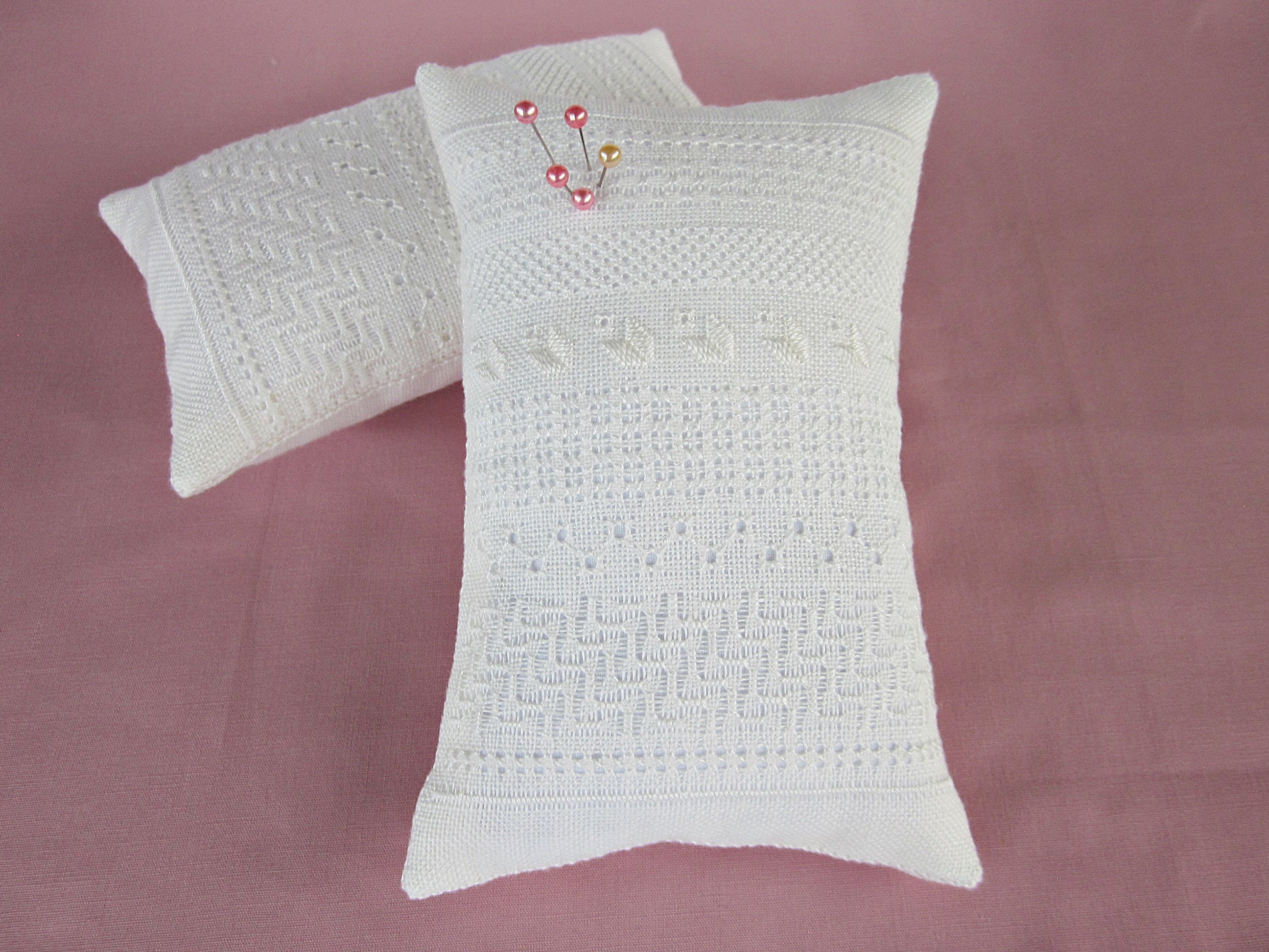 Daisy Band Sampler, A Pulled Thread Pincushion Pattern, Digital ...