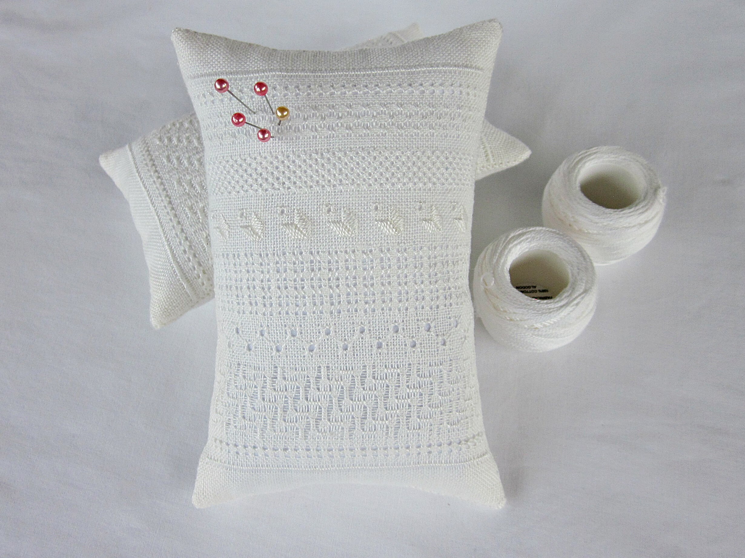 Daisy Band Sampler, A Pulled Thread Pincushion Pattern, Digital ...