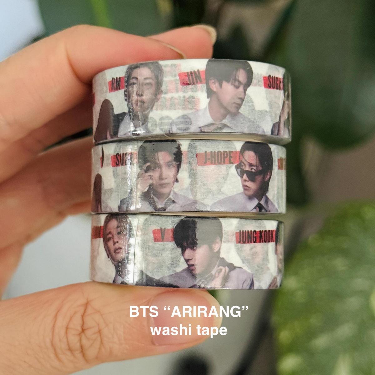 Bts Washi Tape - Etsy