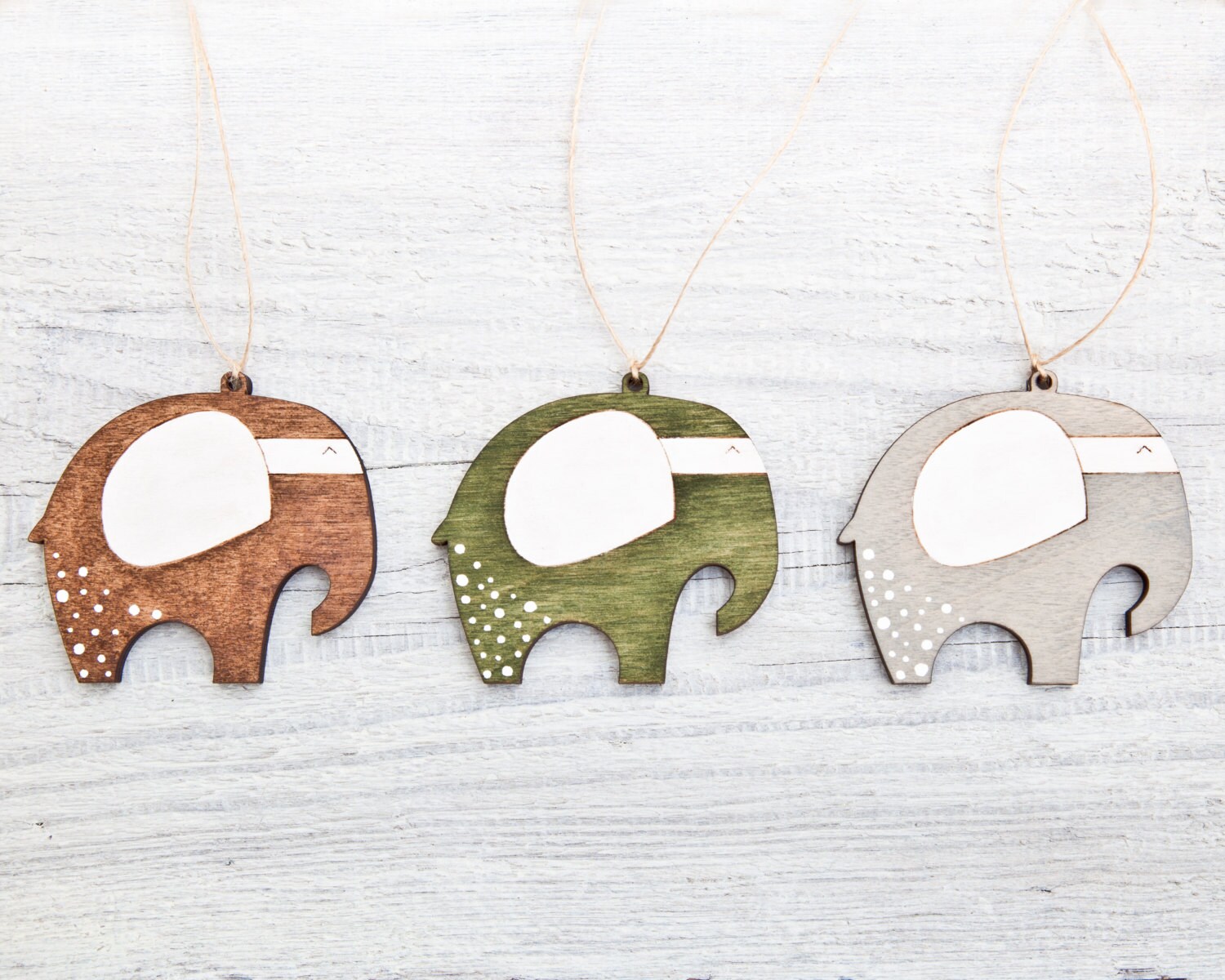 Elephant Christmas ornament Xmas decor Holiday ornaments Etsy