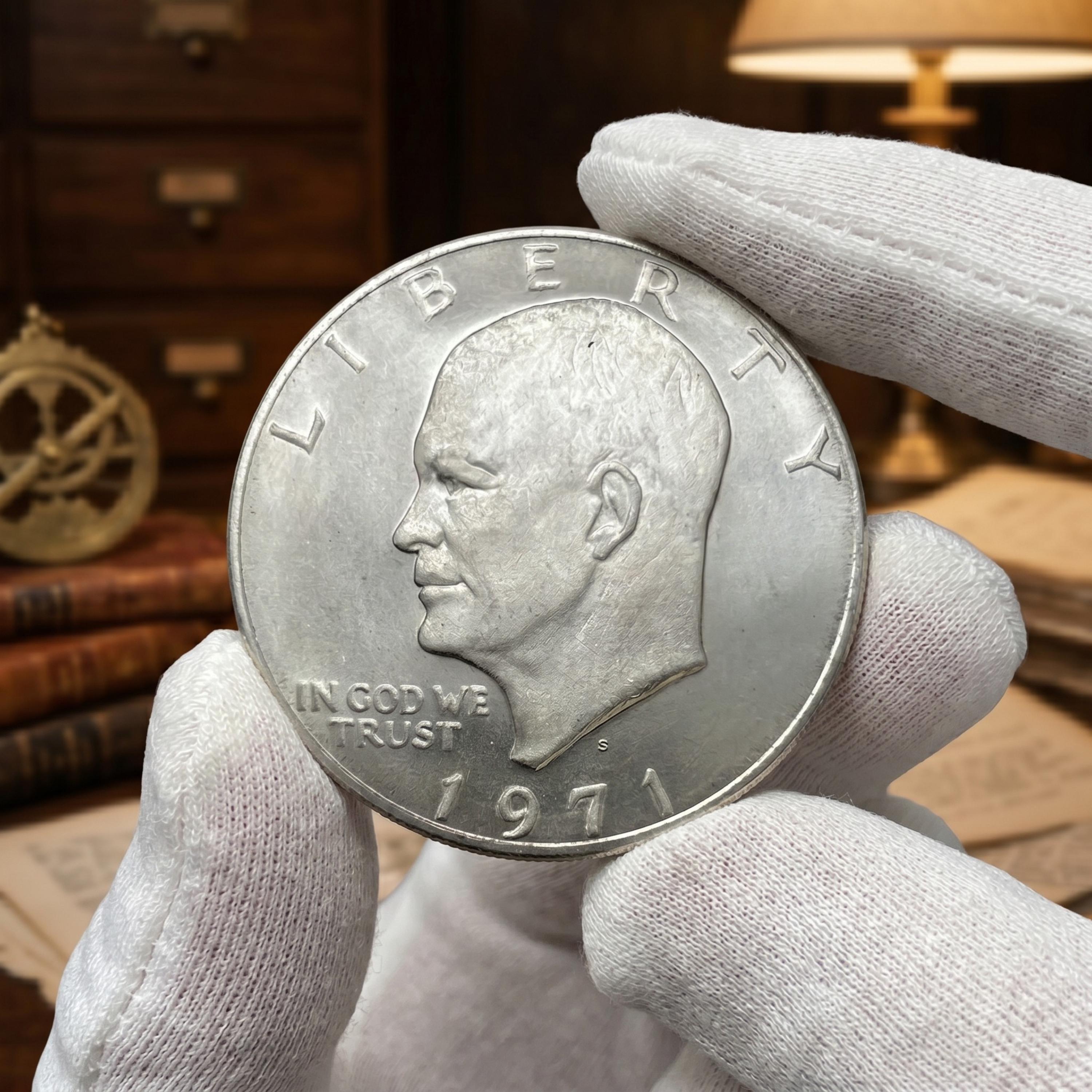 Eisenhower dollar 1971 - Etsy 日本