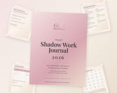Shadow Work Journal for Women 2026 | Inner Child Healing Self Discovery Emotional Release Workbook | Printable Digital PDF