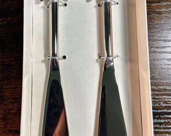 Plow & Hearth Spreaders for Butter/Spreads Bird Silver NIB