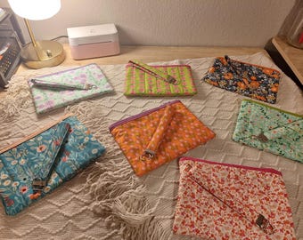 Quilted Zipper Bags