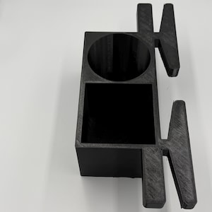 Porte-gobelet et poche pour équipement Hub Blind | Organisateur pour affût de chasse | Compatible avec téléphone, télémètre et pointes de flèches | Affût de sol pliable | USA image 3