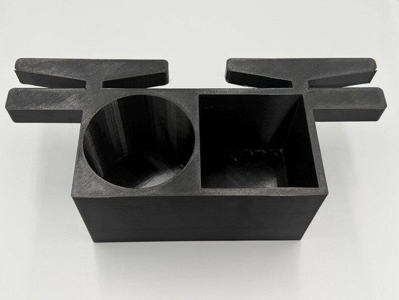Bow Hunter Hub Blind Kit | Compound Bow Hanger + Cup Holder Combo | Drop-On Set for Ameristep Primos Rhino | USA Made image 3