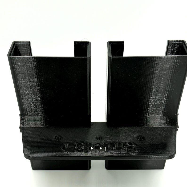 Tip Up Holder 2 Slot | Beaver Dam Lakes Rivers Wood Fit | Ice Fishing Sled Rail Mount | USA Made PETG | Sorted3D image 4