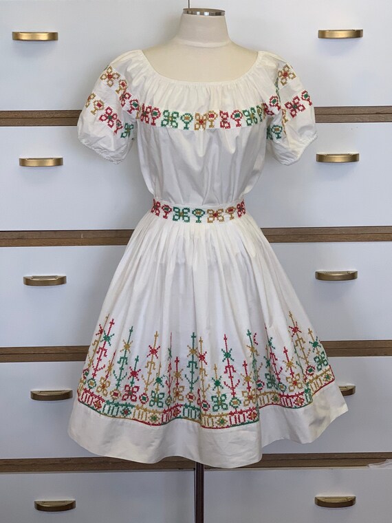 Darling Matching ViNtAgE 50s 2pc Set-Skirt Peasant