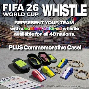 FIFA 26 World Cup Team Whistle PLUS-herdenkingsdoos