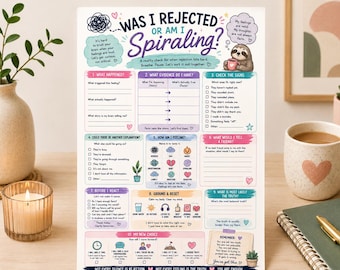 ADHD Rejection Sensitivity Toolkit | Overthinking, Anxiety Relief (Digital Download)