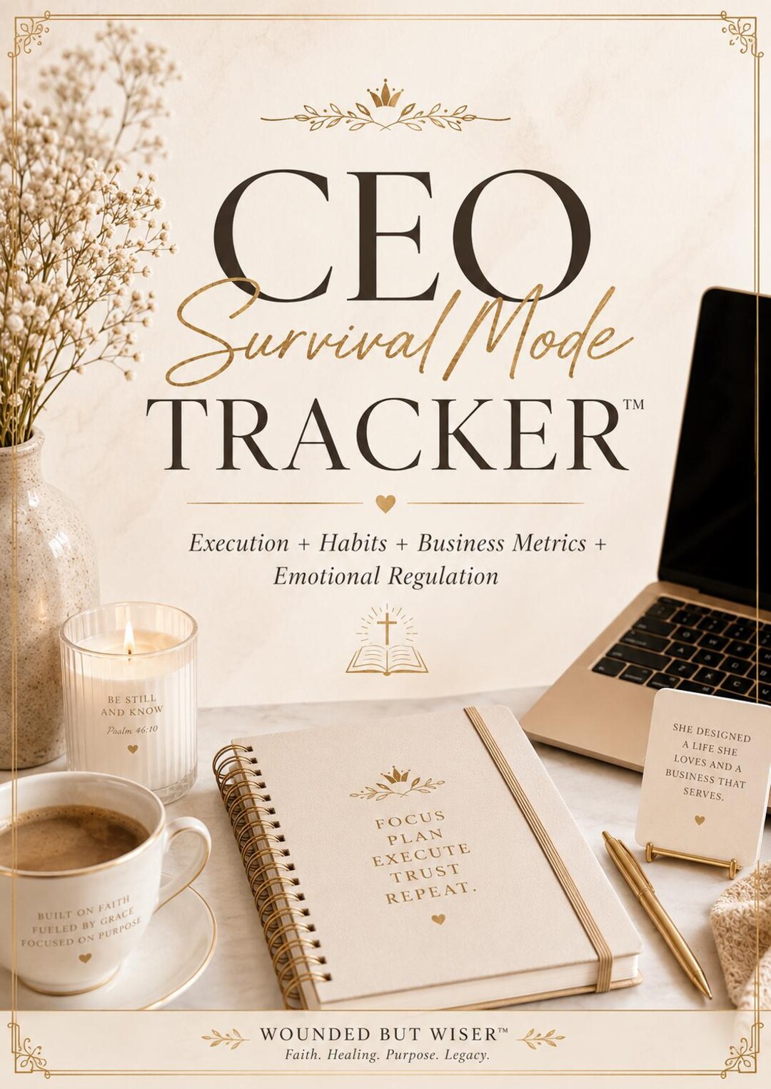 Tracker Ceo CEO Survival Mode Tracker™ | Printable CEO Planner | Entrepreneur ...