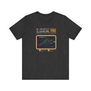 Day Trading T-Shirt | XAUUSD GC Gold Futures 15m Chart | Trader Tee | Unisex Gift image 2
