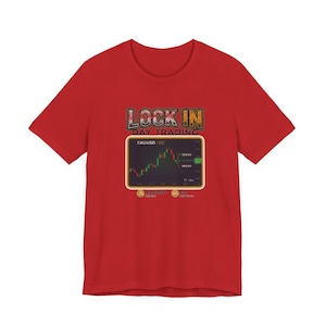 Day Trading T-Shirt | XAUUSD GC Gold Futures 15m Chart | Trader Tee | Unisex Gift image 1