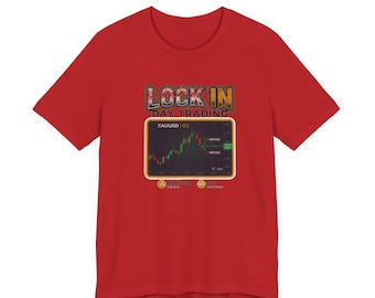 Day Trading T-Shirt | XAUUSD GC Gold Futures 15m Chart | Trader Tee | Unisex Gift