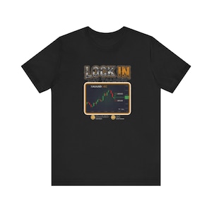 Day Trading T-Shirt | XAUUSD GC Gold Futures 15m Chart | Trader Tee | Unisex Gift image 4