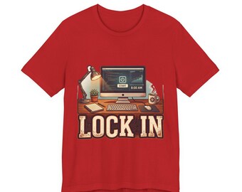 Work Flow T-Shirt | Start Your Day T-Shirt | Hustle T-Shirt | Lock In Circuit Board Unisex Heavy Cotton Graphic Tee