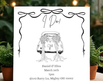 I Do! - Wedding Invitation (digital)
