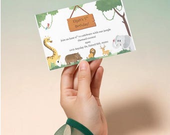 Animal Themed Birthday! (Digital)