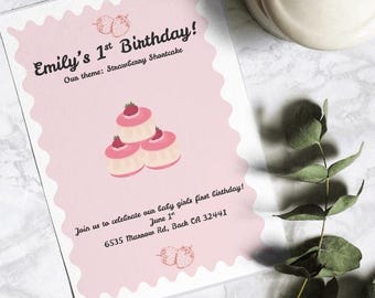 Baby's First Birthday Invite! (Digital)