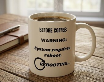Taza de cerámica con divertido humor de oficina para programadores y amantes de la tecnología (11 oz, 15 oz)