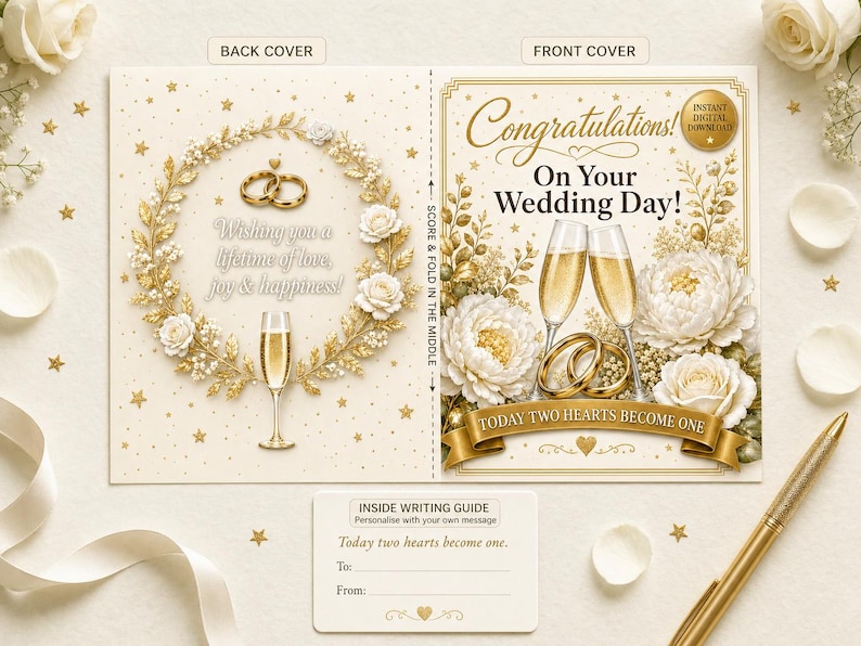 Wedding Congratulations Card