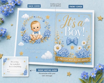 It's a Boy Card